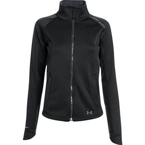 UNDER ARMOUR Black ColdGear Infrared Softshell Full Zip Jacket